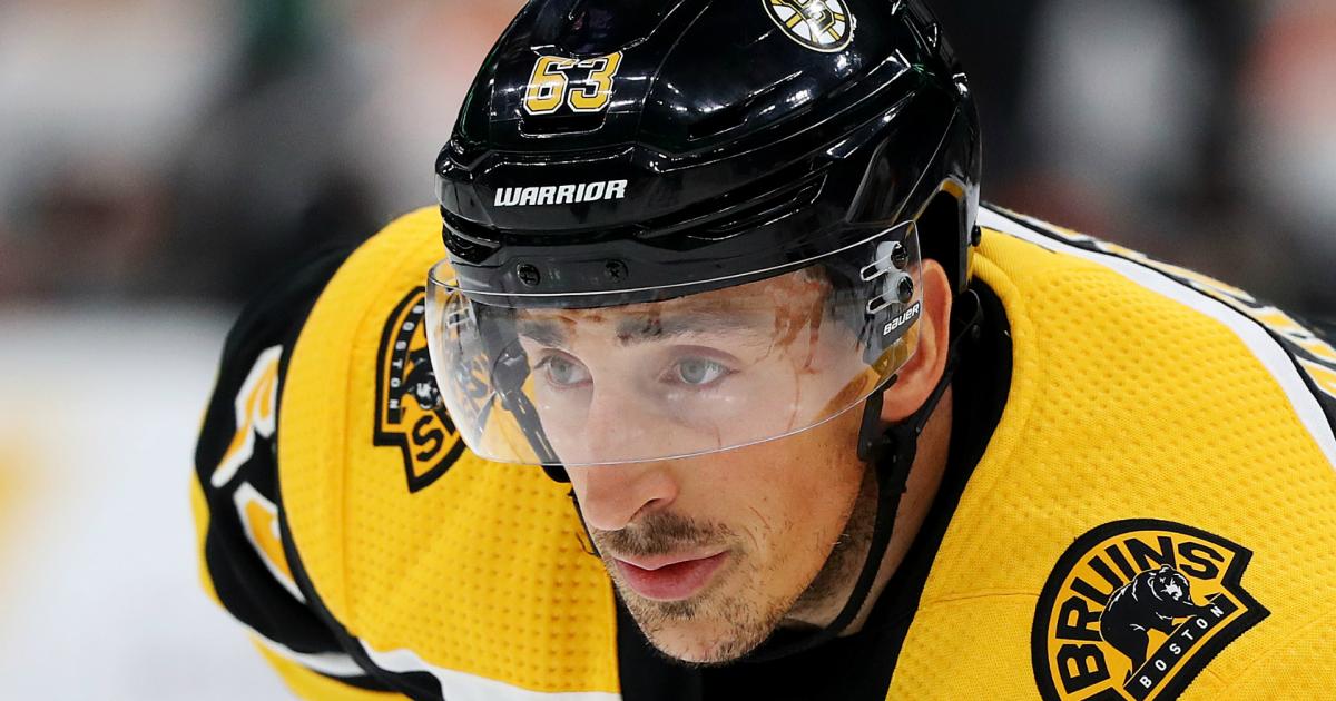 Is Brad Marchand playing tonight? Injury updates, return date for Bruins forward coming off hip surgery